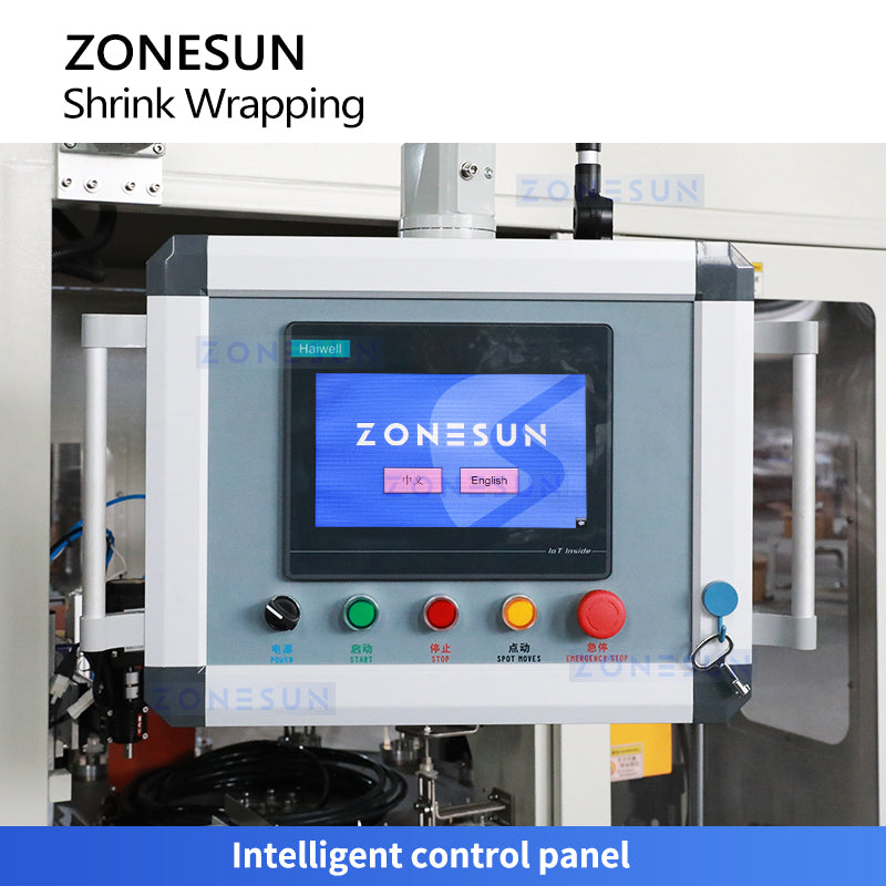 Zonesun ZS-UDTB50 Rotary Shrink Sleeve Labeling Machine