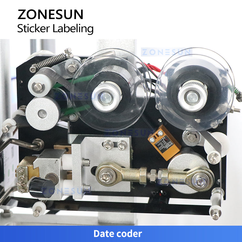 Zonesun ZS-TB900 Automatic Square Bottle Labeling Machine for Full Wrap Precision