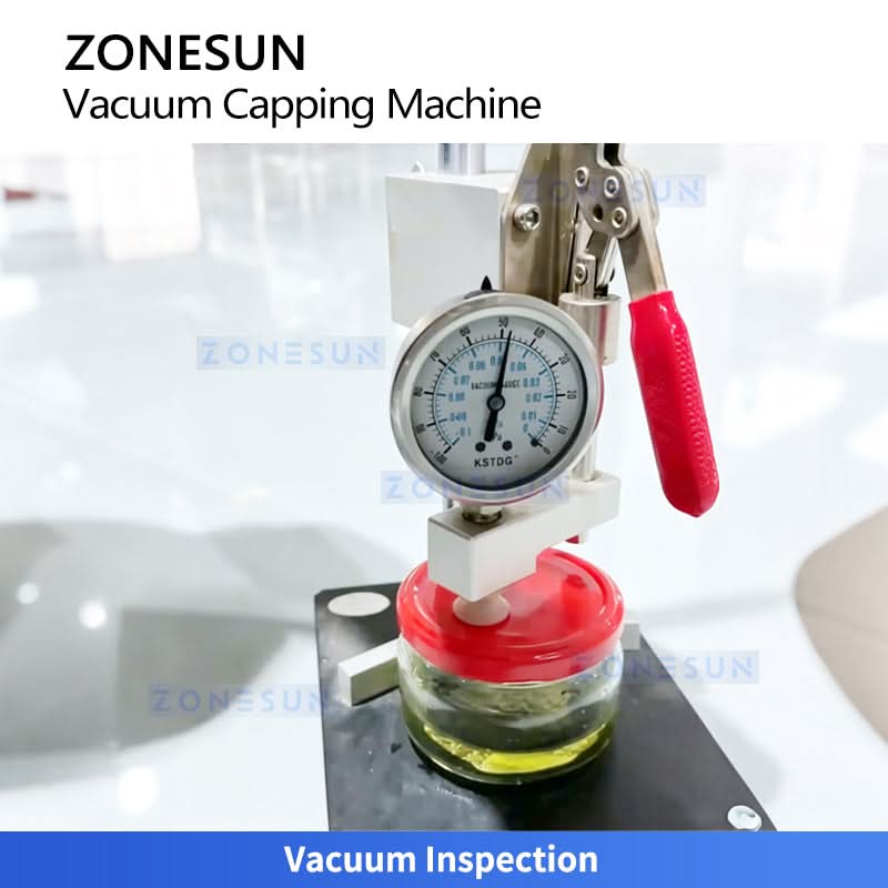 ZONESUN ZS-AFK180 Automatic Double Head Tracking Vacuum Capping Machine for Glass Jars with Metal Lug Caps