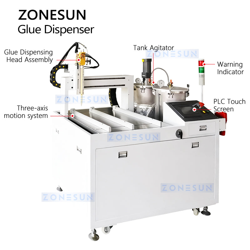 ZONESUN ZS-AGD4 Automatic AB Glue Dispensing and Potting Machine