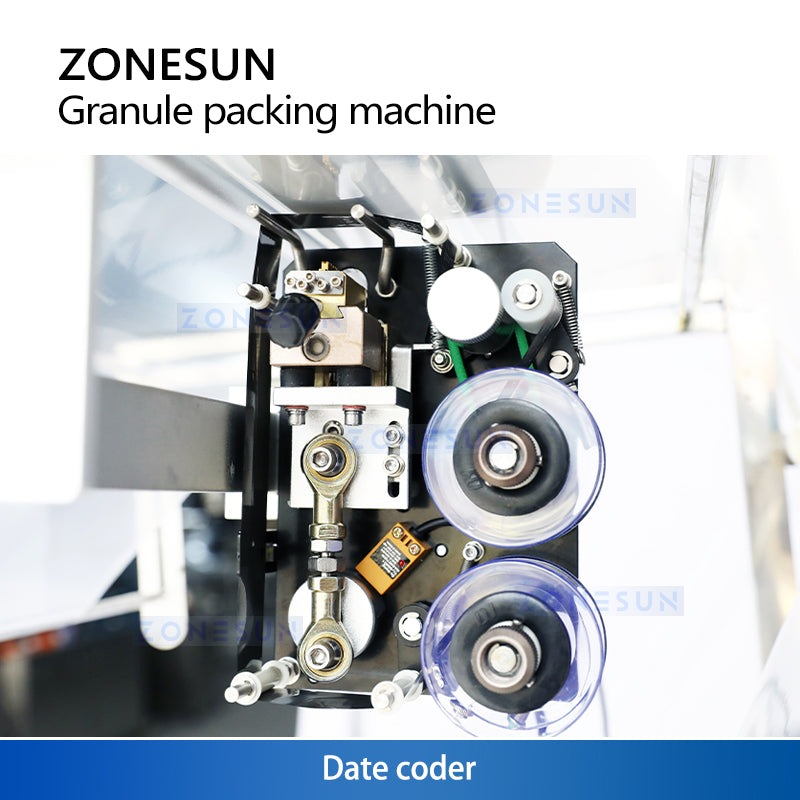 ZONESUN ZS-FM1000V Automatic Granule Vacuum Filling & Sealing Machine Rice Grains VFFS Machine