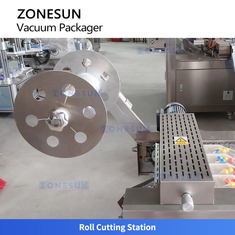ZONESUN ZS-DLZ420 Automatic Product Vacuum Shrink Packaging Machine