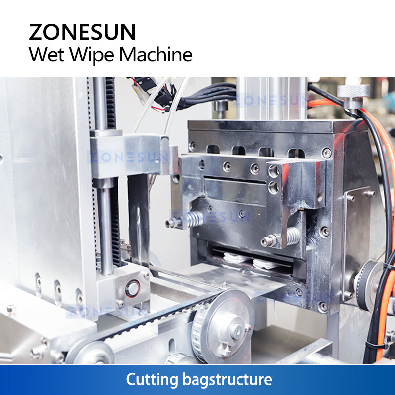 Zonesun ZS-WZJP4 Automatic Wet Wipe Packaging Machine