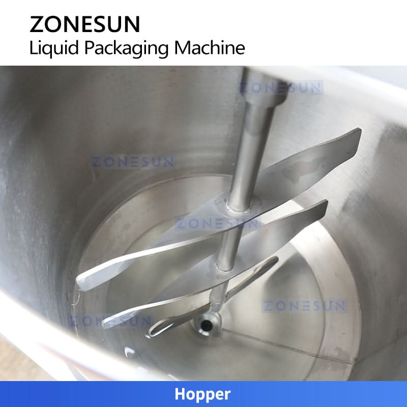 ZONESUN ZS-FS220UB Automatic Liquid Sachet Packing Machine with Conveyor Belt | High-Speed VFFS Servo Gear Pump Filler for Sauce & Paste