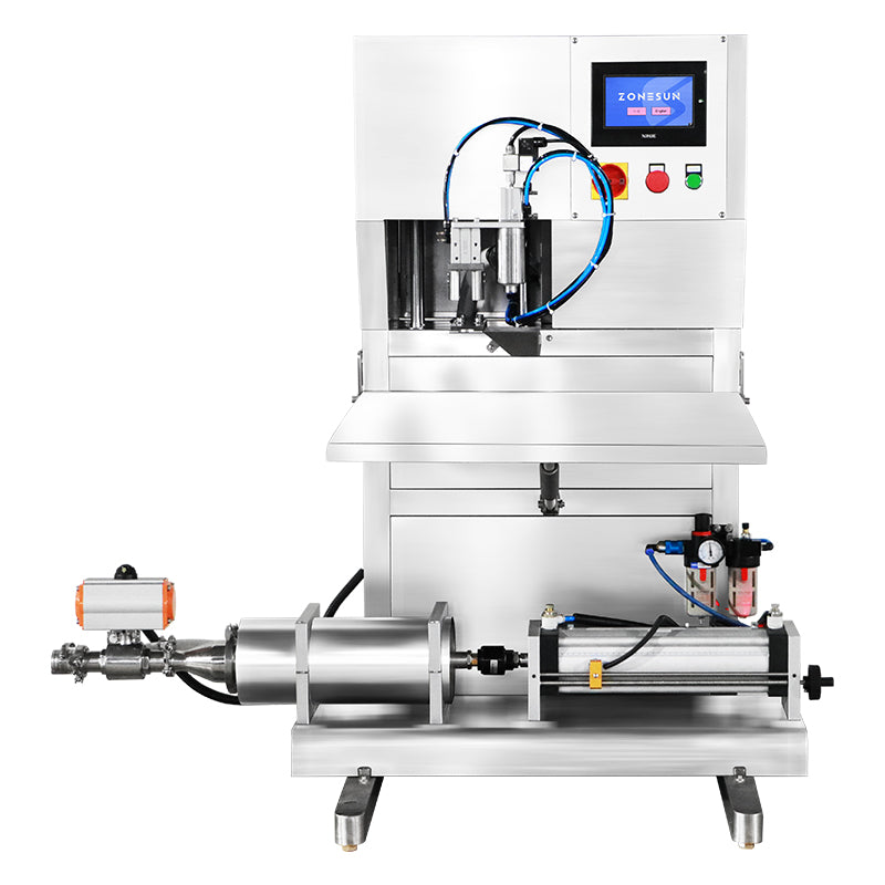 ZONESUN ZS-BIB01 Automatic Bag-in-Box Filling Machine with Vacuum and Capping for Spout Pouches