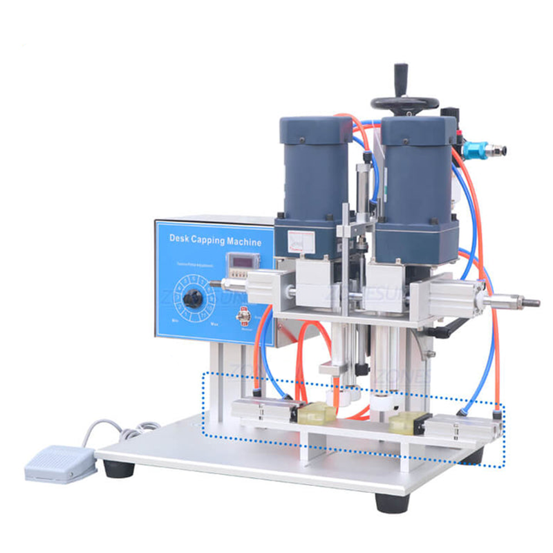 ZONESUN ZS-XG6100 Desktop Pneumatic Semi-automatic Capping Machine