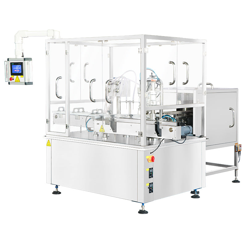 ZONESUN ZS-AFC50 Automatic Dropper Bottle Serums Liquid Filling and Capping Machine Monoblock