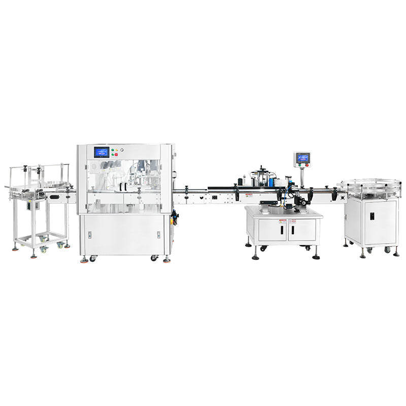ZONESUN ZS-FAL180G3 Automatic Serums Production Line Essential oils Filling Capping Labeling Equipment