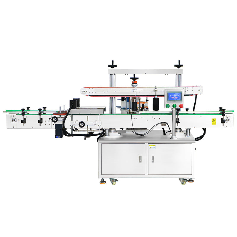 ZONESUN ZS-TB501 Automatic Corner Labeling Machine for Square Bottles