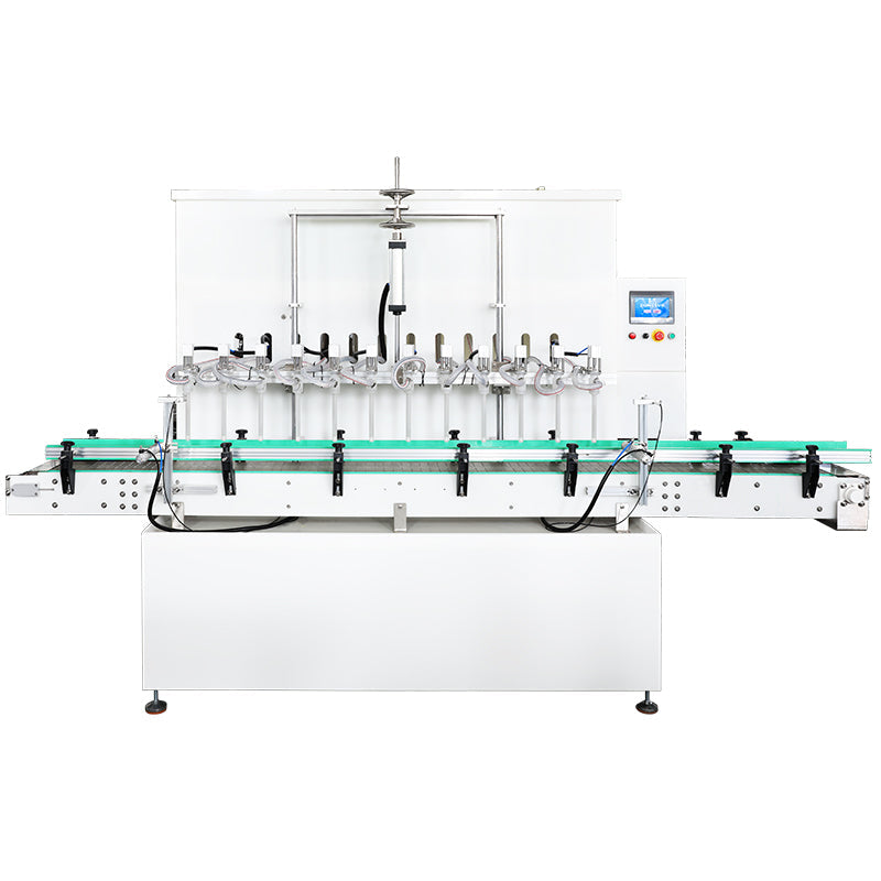 ZONESUN ZS-YTCR12A Automatic Corrosive Liquid Filling Machine Chemicals Gravity Filler