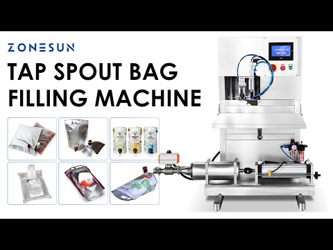 ZONESUN ZS-BIB01 BIB Filler Tap Spout Pouch Liquid Filling Machine