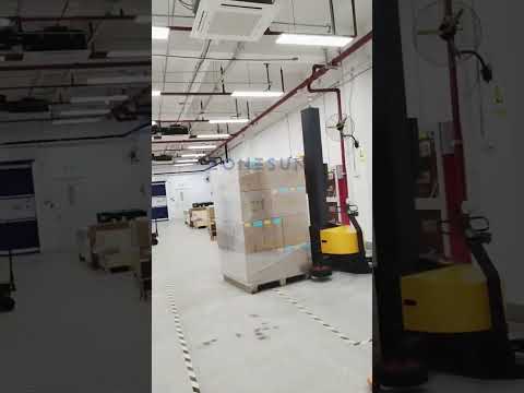 ZONESUN ZS-YPWM1 Mobile Robotic Pallet Wrapper for Warehouses and Logistics Centers