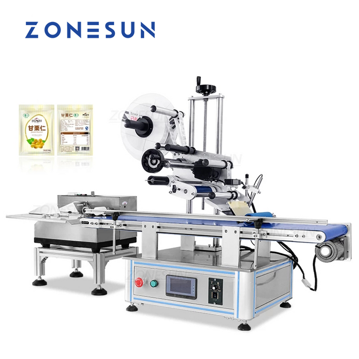 Máquina etiquetadora y paginadora automática de papel plano ZONESUN ZS-TB180PBF