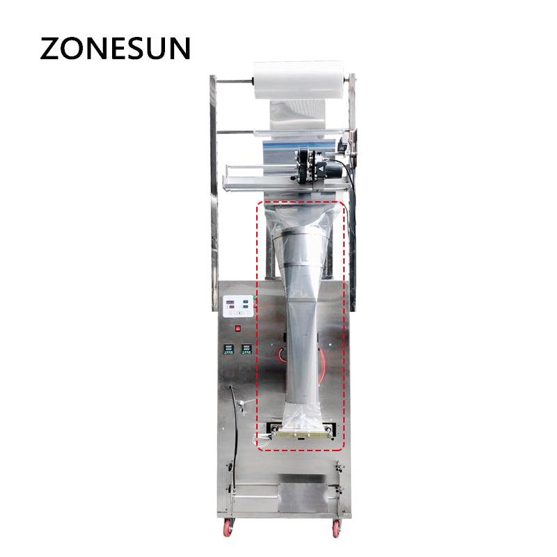 ZONESUN Custom Back/Three‑side Seal Shaper for VFFS Machines