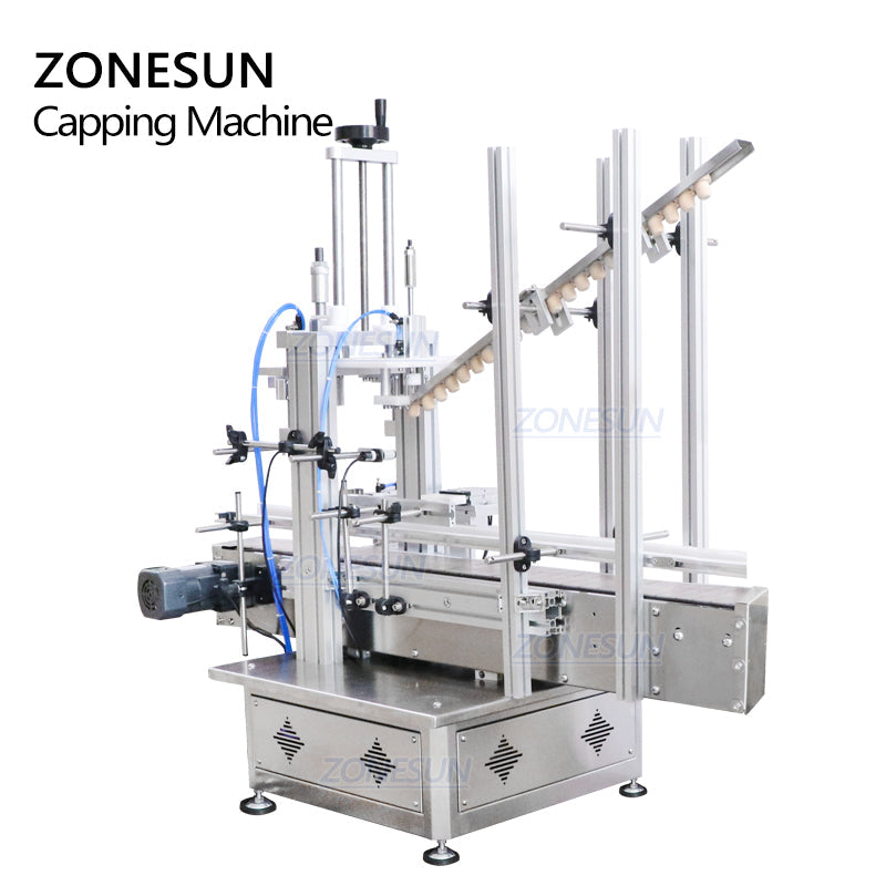 ZONESUN ZS-XG1870D1 Pneumatic Cork Pressing Machine with Auto Feeder