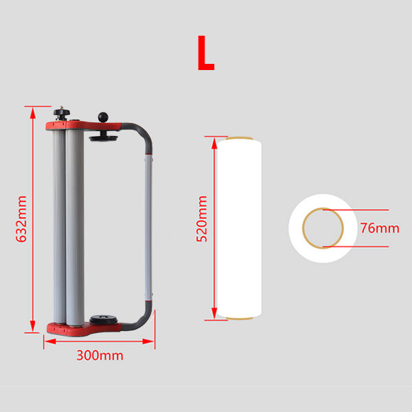ZONESUN ZS-SFD1 Handheld Stretch Film Wrapping Dispenser