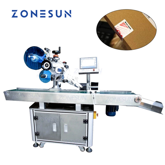 Etichettatrice automatica per angoli di scatole ZONESUN XL-T833 con marcatore di data