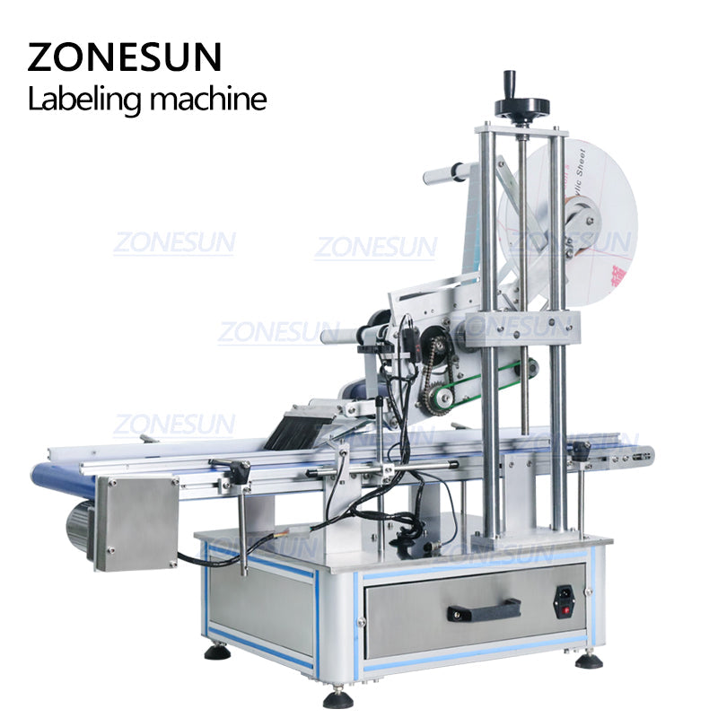 ZONESUN ZS-TB150PB Auto Flat Surface Labeling Machine for Bags & Boxes