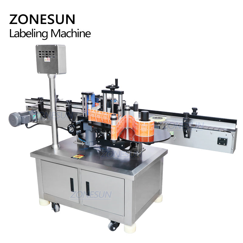 ZONESUN ZS-TB260R Automatic Round Bottle Labeling Machine