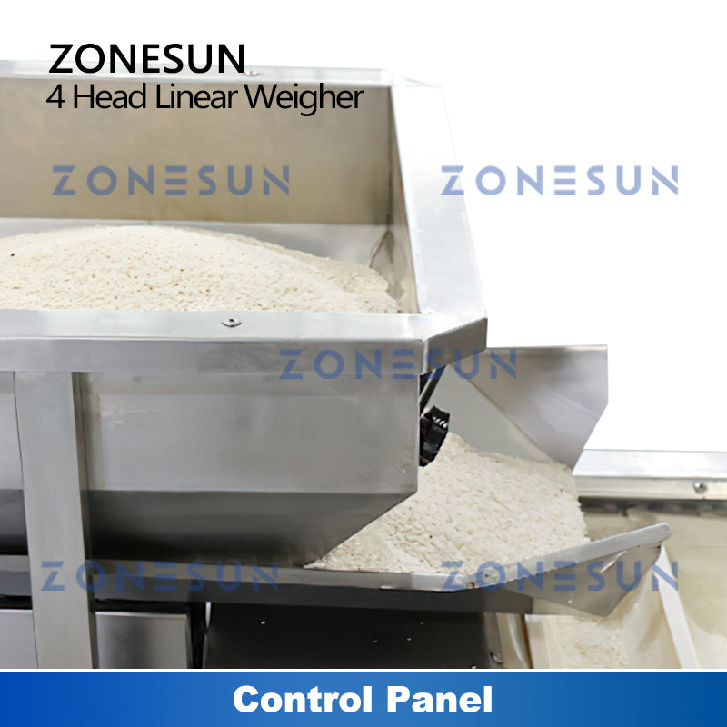 ZONESUN ZS-PL420S 4 Heads Granule Weighing Filling Vacuum Sealer