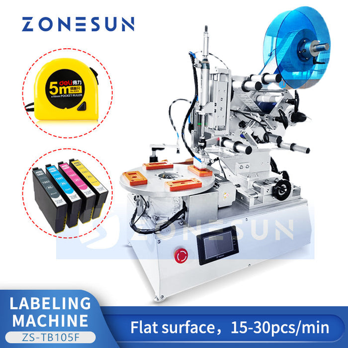 Etiquetadora automática de superficies planas ZONESUN ZS-TB105F