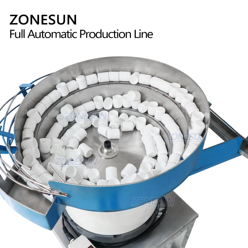 ZONESUN ZS-FAL180AP Automatic Paste Filling&Capping Line with Labeling