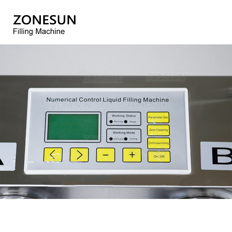 ZONESUN ZS-PP532W Liquid Weighing Filling Machine with Dual Nozzles