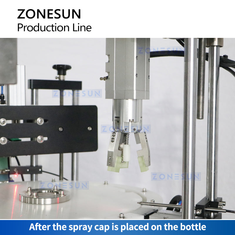 ZS-AFCL3 Liquid Bottle Filling Capping Labeling Production Line