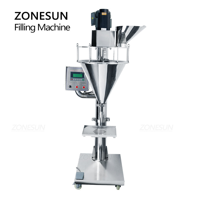 ZONESUN ZS-FM100L Semi Automatic Auger Powder Filling Machine