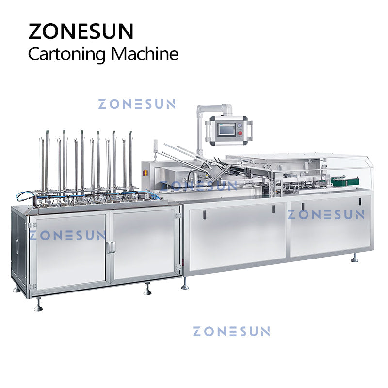 ZONESUN ZS-BP130D Horizontal Automatic Carton Sealing Packing Machine