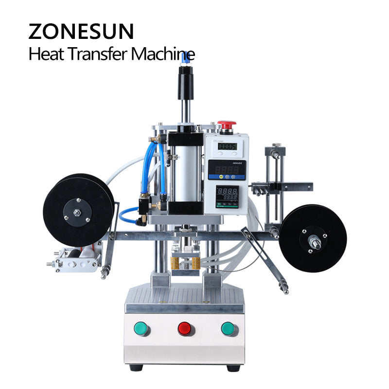 ZONESUN ZS-TY100 Pneumatic Thermal Transfer Machine for Hats &Garments