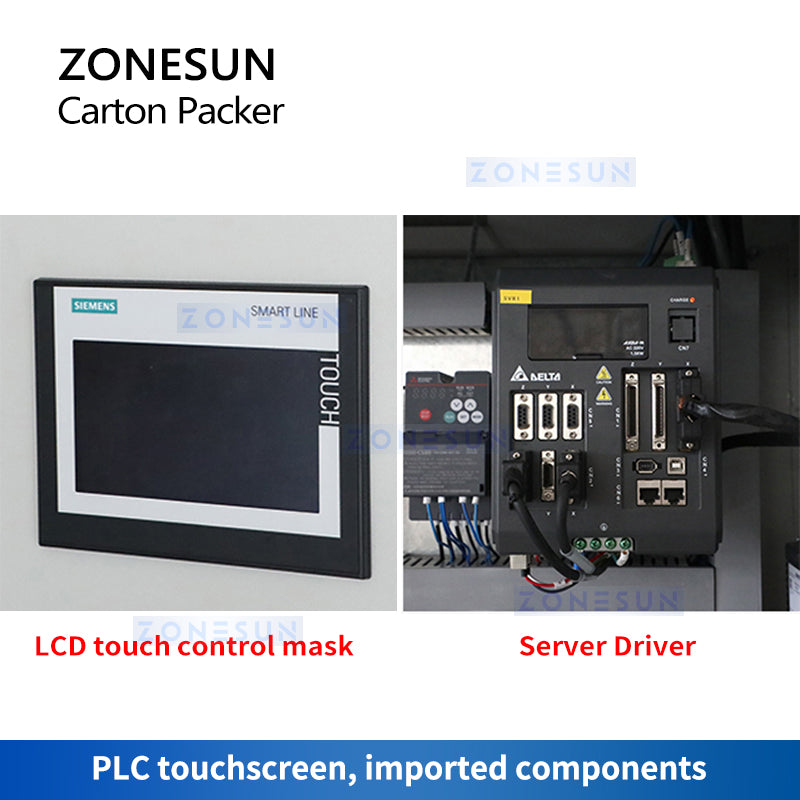 ZONESUN ZS-CPL Automatic Horizontal Carton Sealing Packaging Machine
