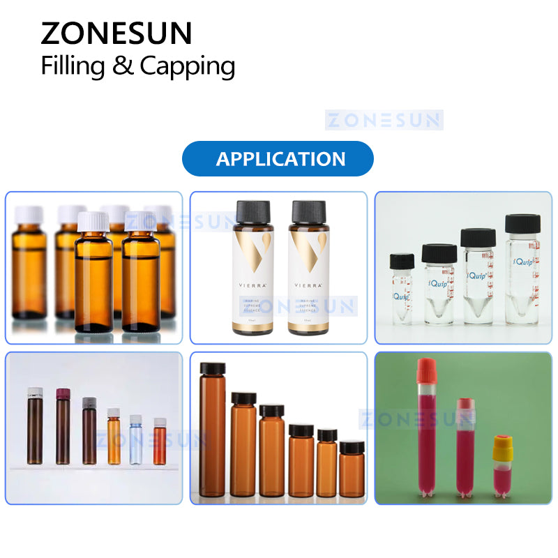 ZONESUN ZS-AFC16P Automatic Vial Liquid Filling and Capping Machine