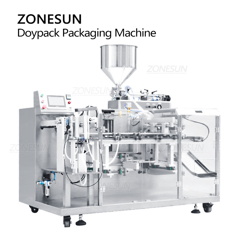 ZONESUN ZS-HZL1 Automatic Paste Filling Doypack Sealing Machine