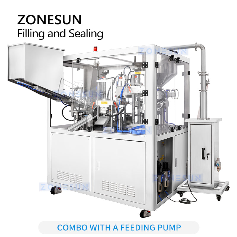 ZONESUN ZS-FS009U Auto Soft Tube Filling Ultrasonic Sealing Machine