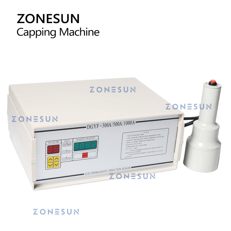 ZONESUN FK‑300 Manual Induction Sealer for Plastic & Glass Bottles