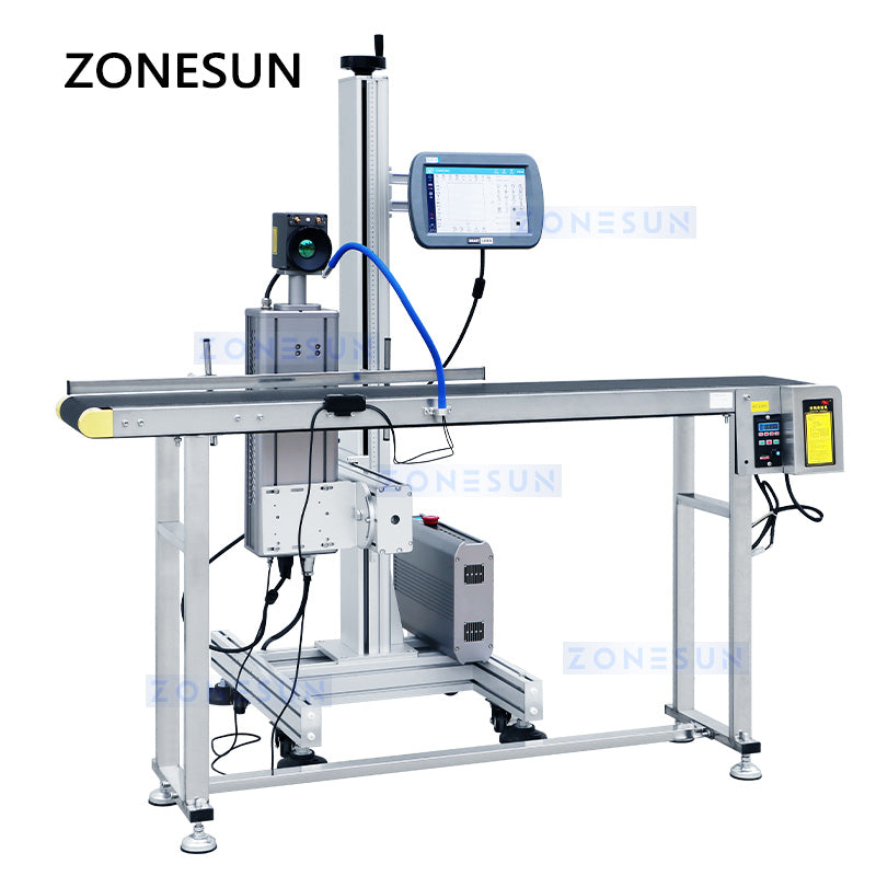 ZONESUN ZS-LMC1 Automatic CO₂ Laser Date Code and Barcode Printer