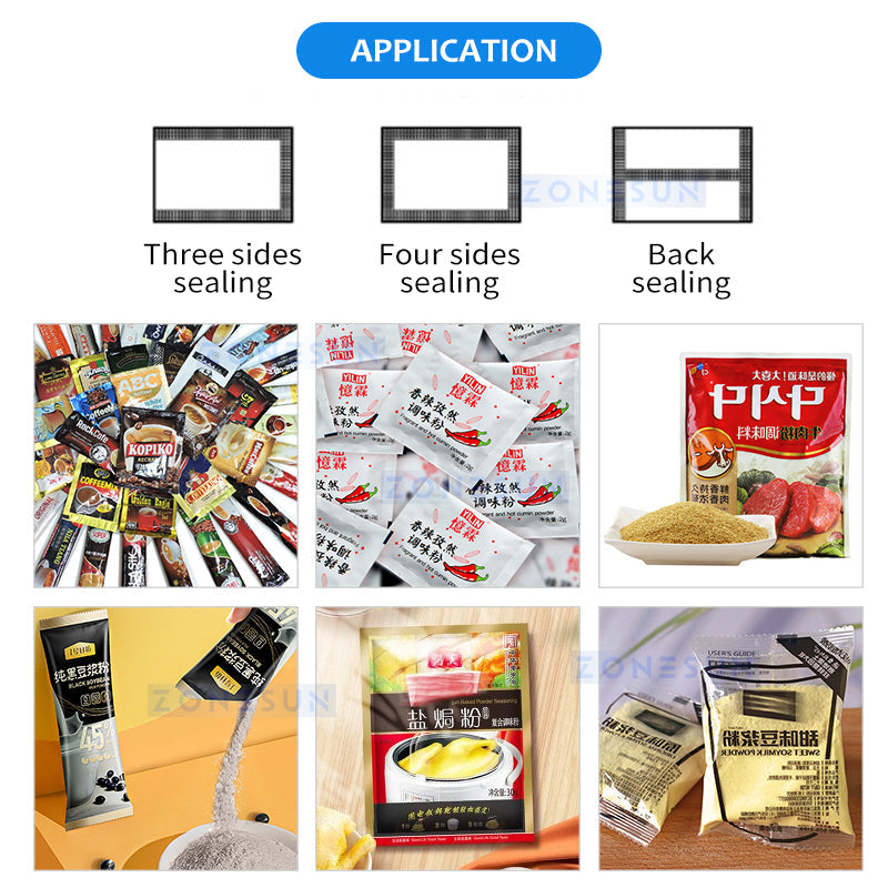 ZONESUN ZS-FM61 Automatic Powder Bag Filling and Sealing Machine
