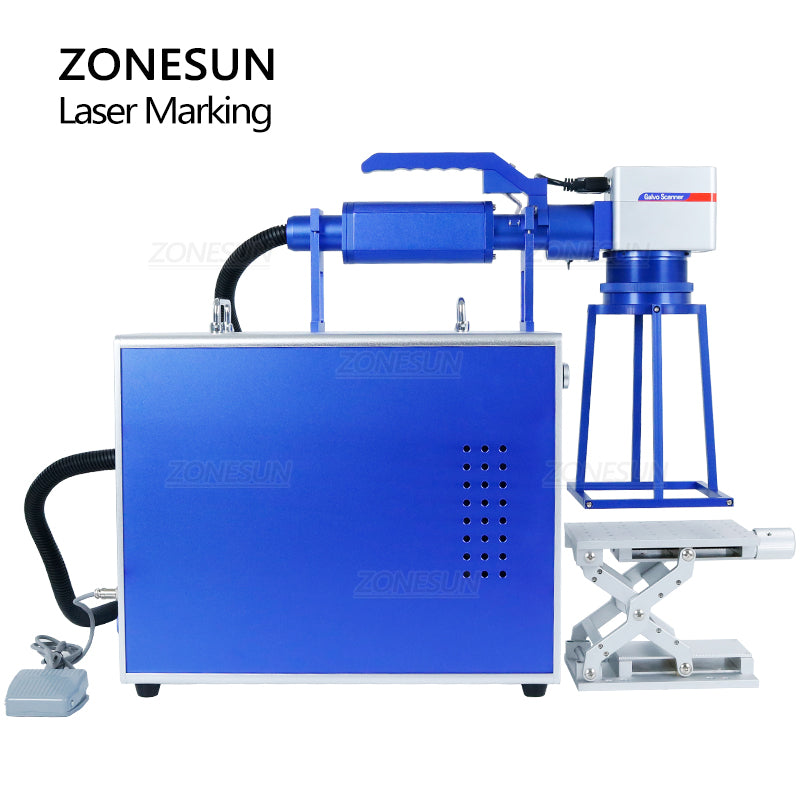 ZONESUN ZS‑JG20C Raycus Fiber Laser Marking & Engraving Machine