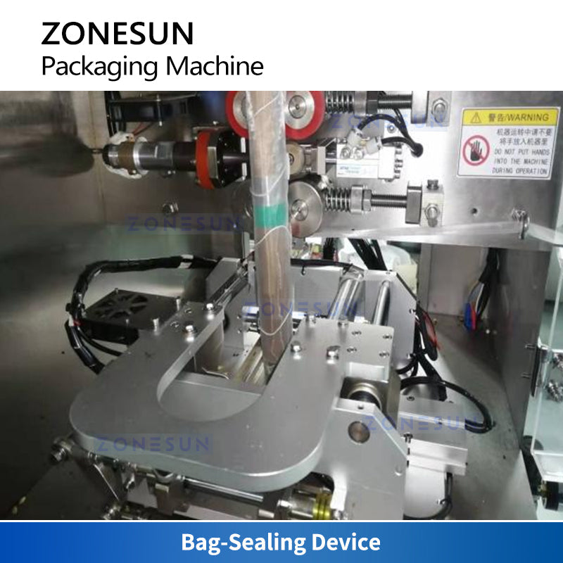 ZONESUN ZS-SJB90 Automatic VFFS Pyramid Tea Bag Packaging Machine