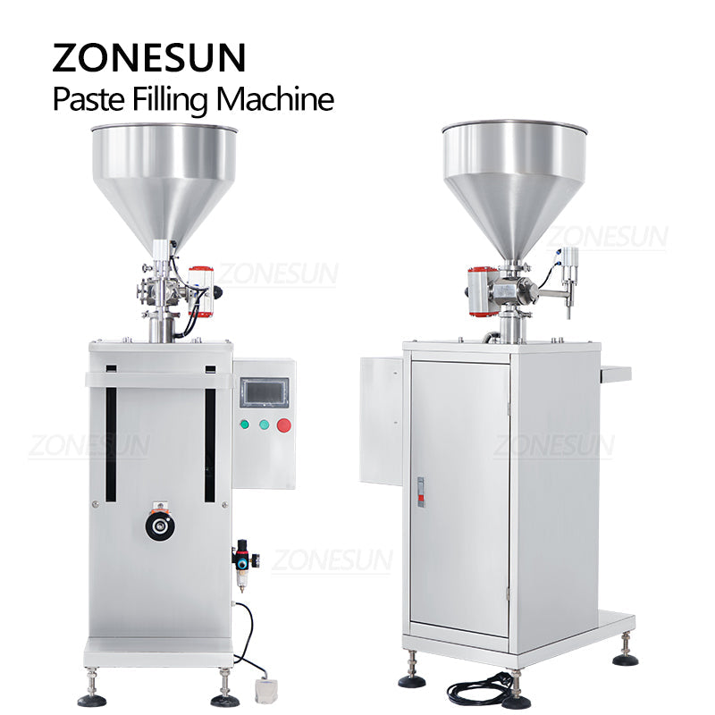 ZONESUN ZS-GTSM1 Semi-automatic Servo Rotor Pump Paste Filling Machine
