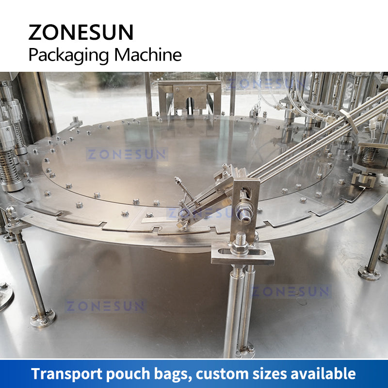 ZONESUN ZS-AFC6YL Automatic Spout Pouch Liquid Filling Capping Machine