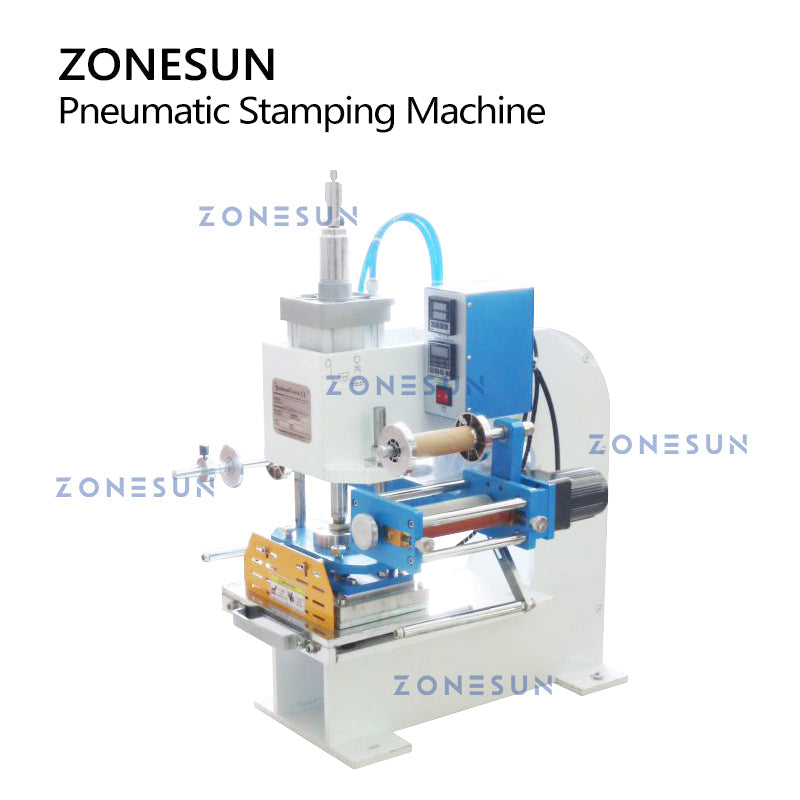 ZONESUN ZS-819C4 Pneumatic Stamping Machine for Leather and More
