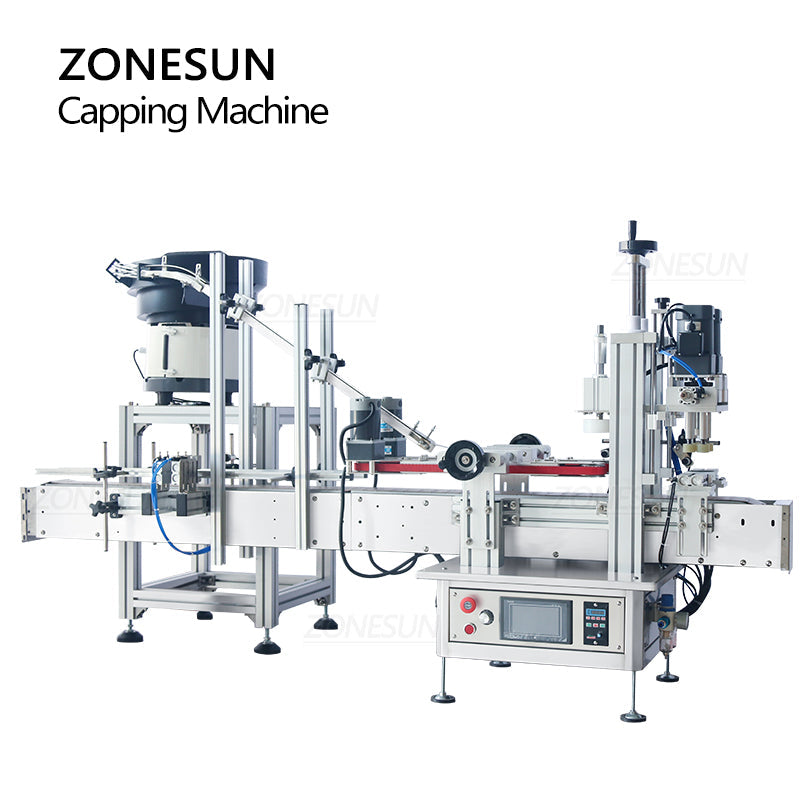 ZONESUN ZS-XG1870P Automatic Capping Machine for Various Screw Caps