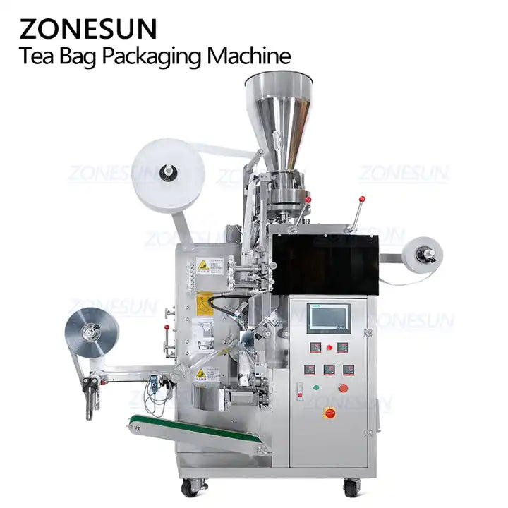 ZONESUN ZS-FS622 Automatic Tea Bag With Outer Bag Packing Machine