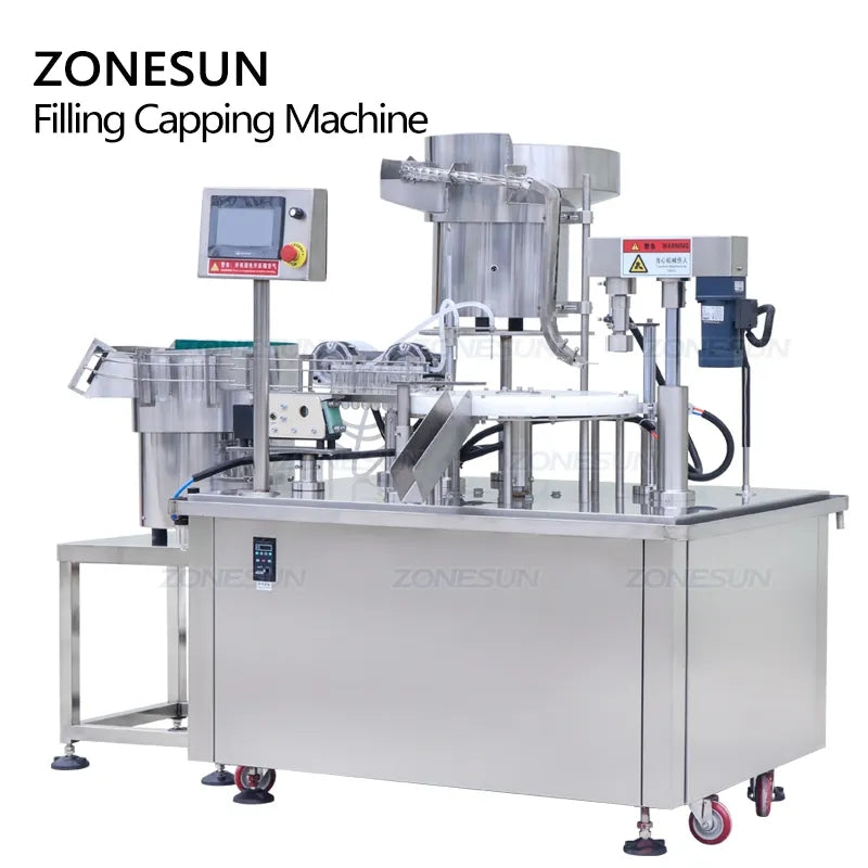 ZONESUN ZS-AFC10 Automatic Test Tube Filling Capping Machine