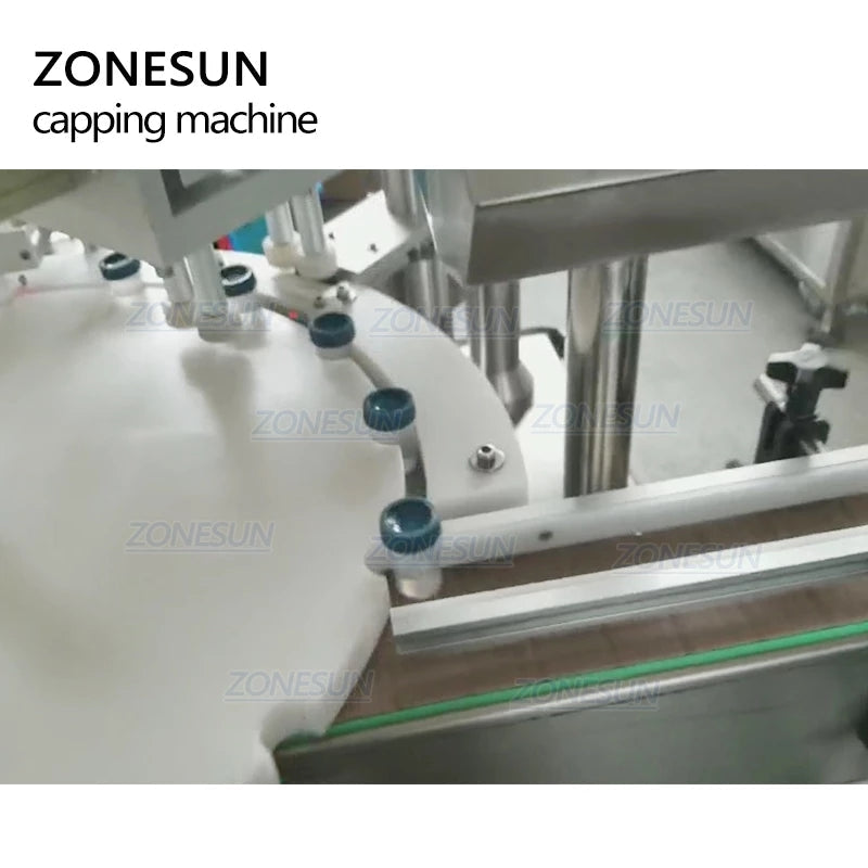 ZONESUN ZS-AFC1 Auto Rotary Liquid Filling & Capping Machine