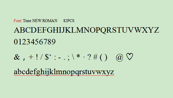 ZONESUN Number Alphabet Symbol Stamp Mold for ZS-110A Stamping Machine