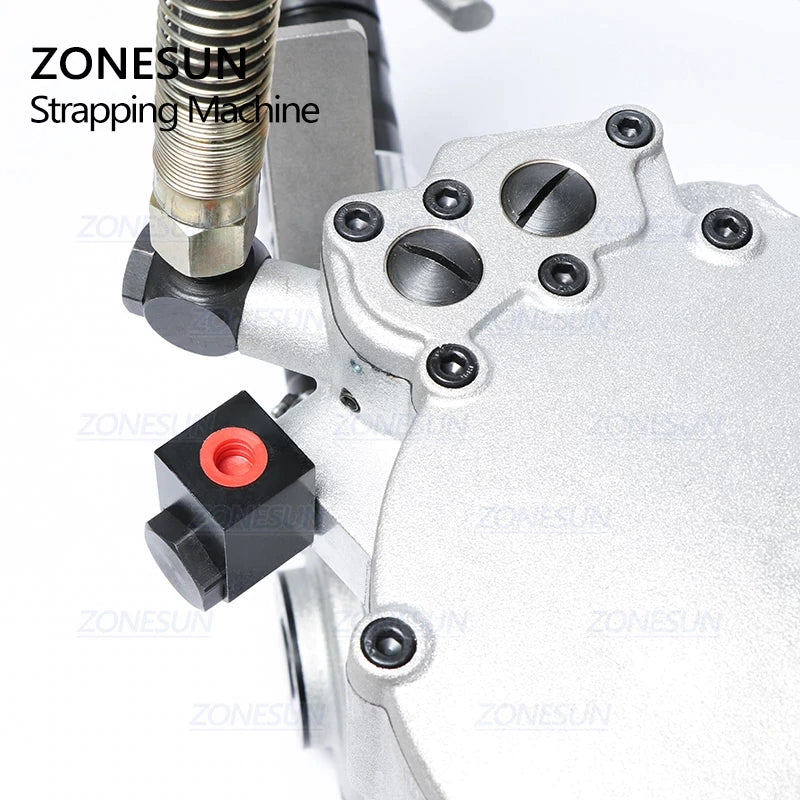 ZONESUN DB-KZ32 Pneumatic Steel Strapping Machine for 19–32mm Belts