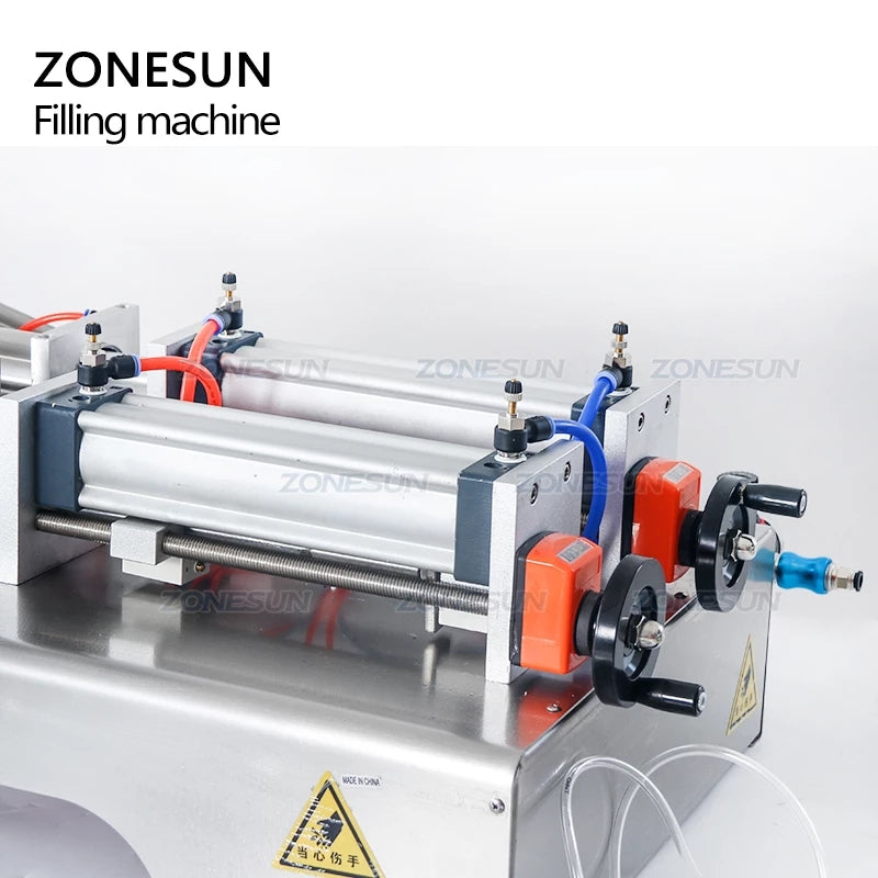 ZONESUN ZS-GT2P 2 Nozzles Fully Pneumatic Paste Filling Machine